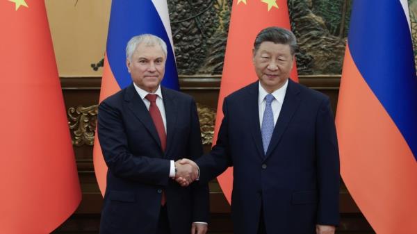 俄罗斯最高议员向习近平传达普京信息