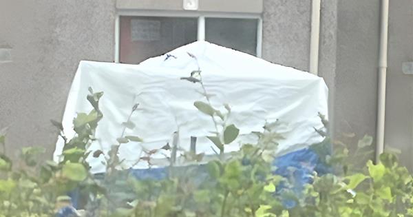 苏格兰小镇发现男性死者，法医帐篷出现在死因不明现场